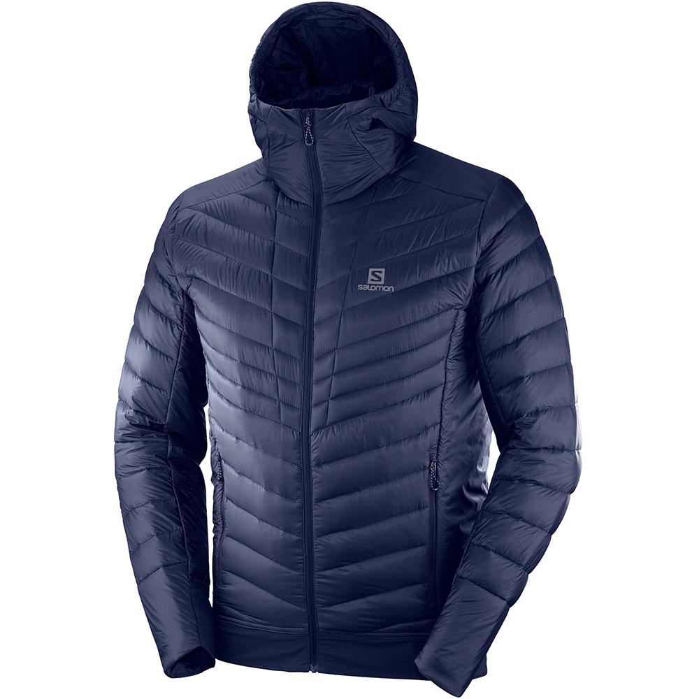 Salomon Israel OUTSPEED DOWN JKT M - Mens Jackets - Navy (YSRQ-12056)